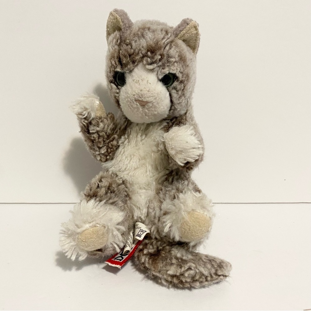 Douglas Lil' Baby Handful Gray Striped Tabby Cat 6" Kitty Stuffed Animal Toy